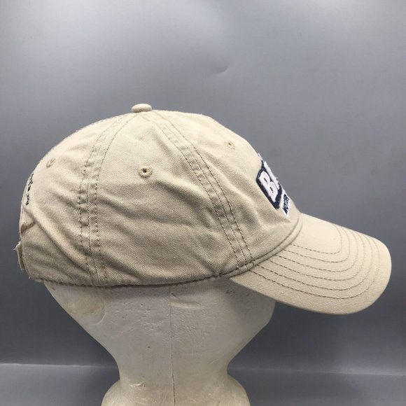 Bristol Motor Speedway Hat Cap Adjustable Khaki Strapback Racing Nascar EUC - Picture 2 of 6